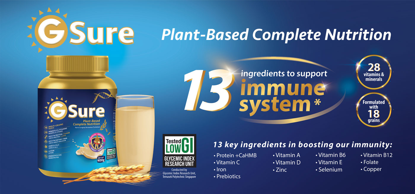 GSure – Plant-Based Complete & Balanced Nutrition Beverage