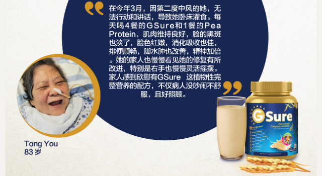 GoodMorning GSure and Pea Protein Testimonial – Tong You