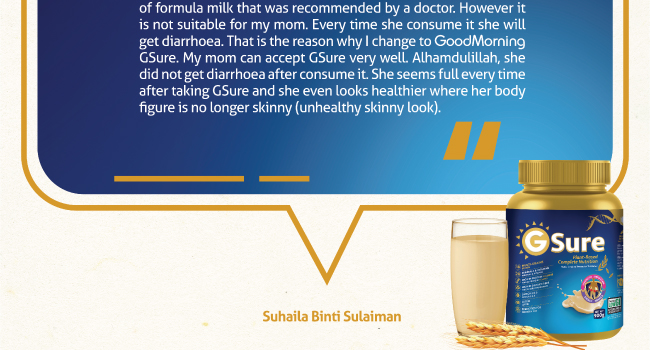 GoodMorning GSure Testimonial – Suhaila binti Sulaiman