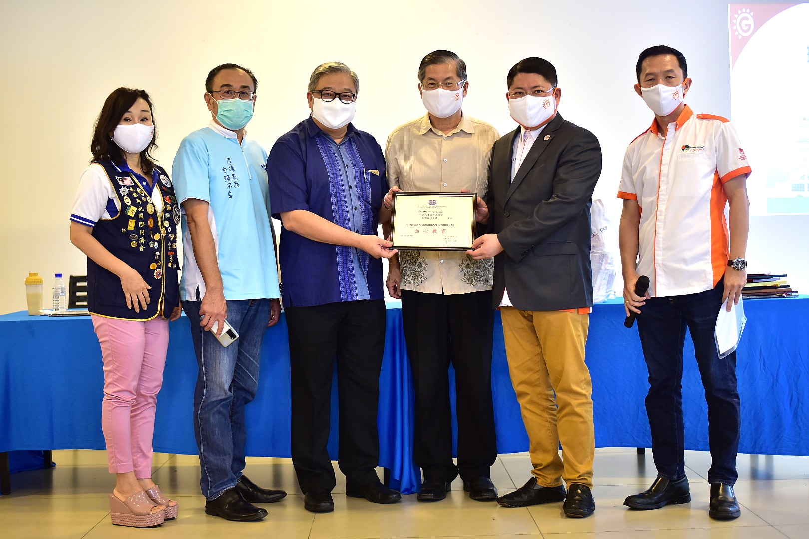 赠送环保口罩移交仪式 Reusable Mask Distribution Ceremony - Johor 15.08.2020 5